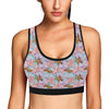 Christian Pattern Print Design 03 Sports Bra