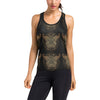 Gold Butterfly Ornamental Women's Racerback Tank Top