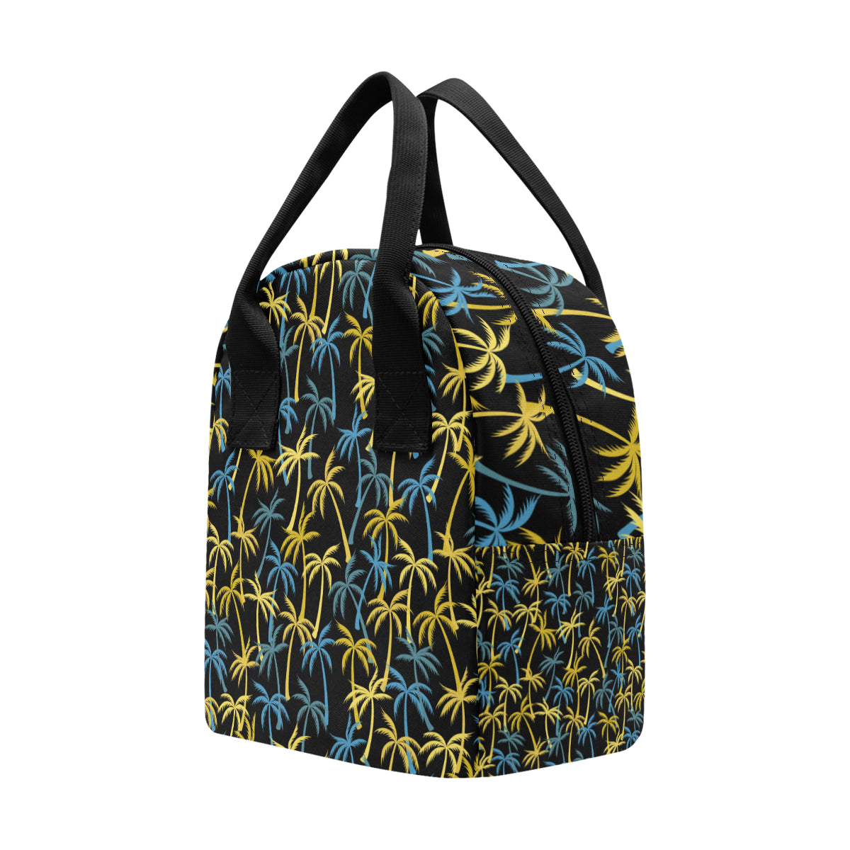 Palm Tree Pattern Insulated Lunch Bag