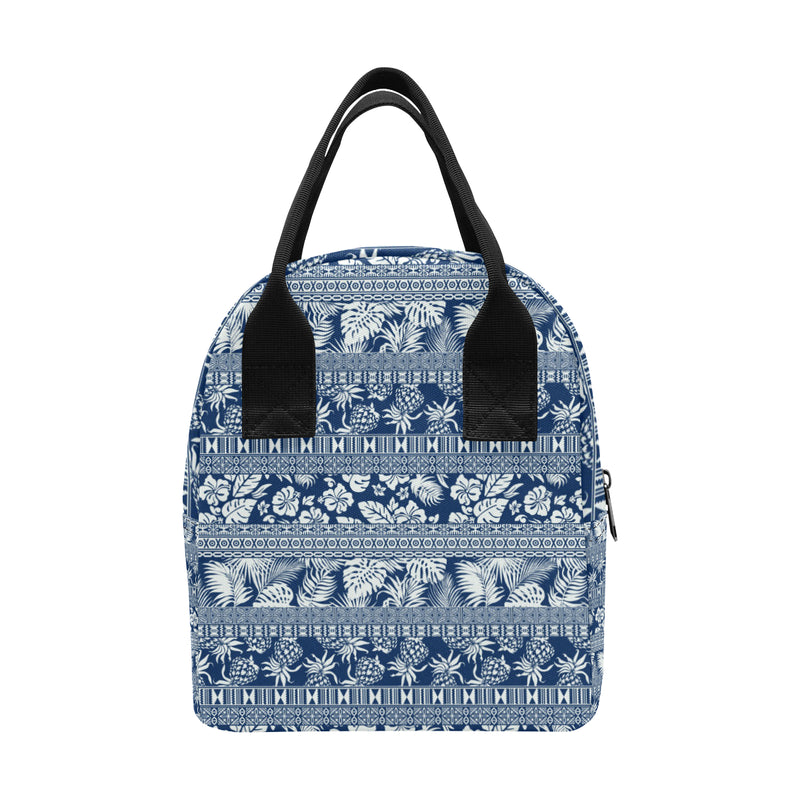 Hawaiian Themed Pattern Print Design H020 Insulated Lunch Bag