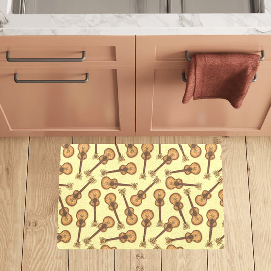 Acoustic Guitar Print Design LKS402 Kitchen Mat