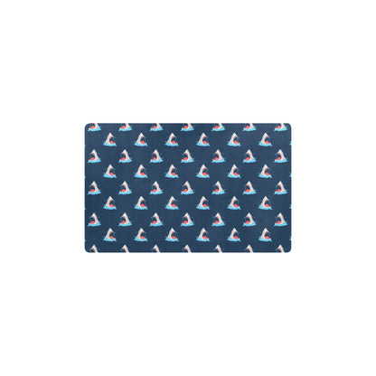 Shark Print Design LKS3010 Kitchen Mat