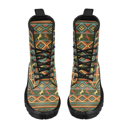 Horse Western Pattern Women's Boots