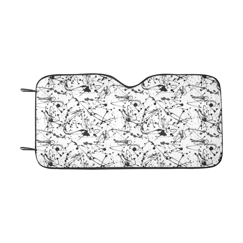 Splatter Print Design LKS305 Car front Windshield Sun Shade