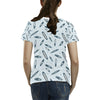 Surfboard Print Design LKS306 Women's  T-shirt