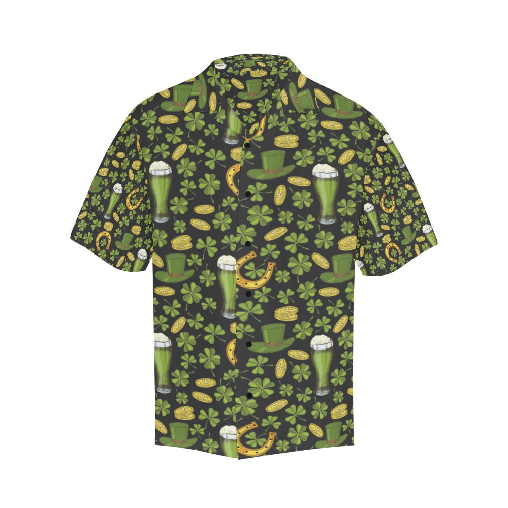 St Patricks Day Print Design LKS307 Men's Hawaiian Shirt