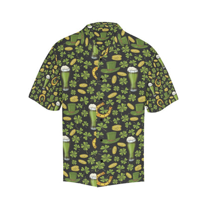 St Patricks Day Print Design LKS307 Men's Hawaiian Shirt