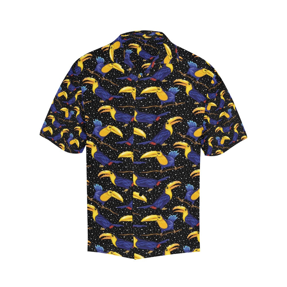 Toucan Print Design LKS307 Men's Hawaiian Shirt