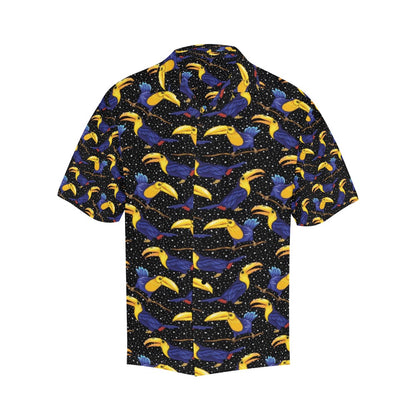 Toucan Print Design LKS307 Men's Hawaiian Shirt