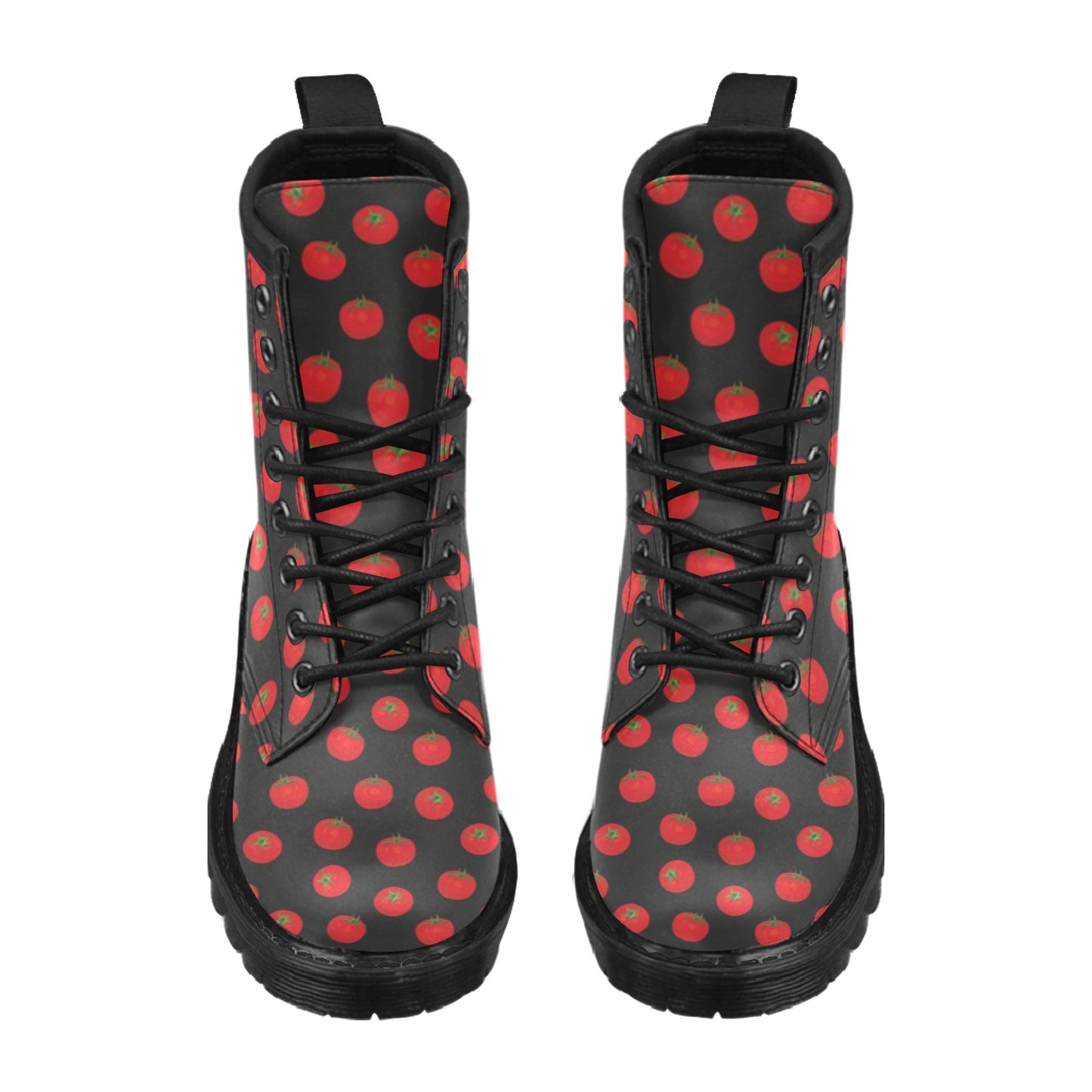 Tomato Print Design LKS305 Women's Boots