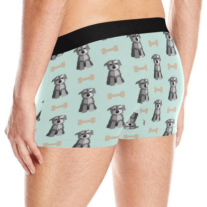 Schnauzers Pattern Print Design A03 Men's Boxer Briefs