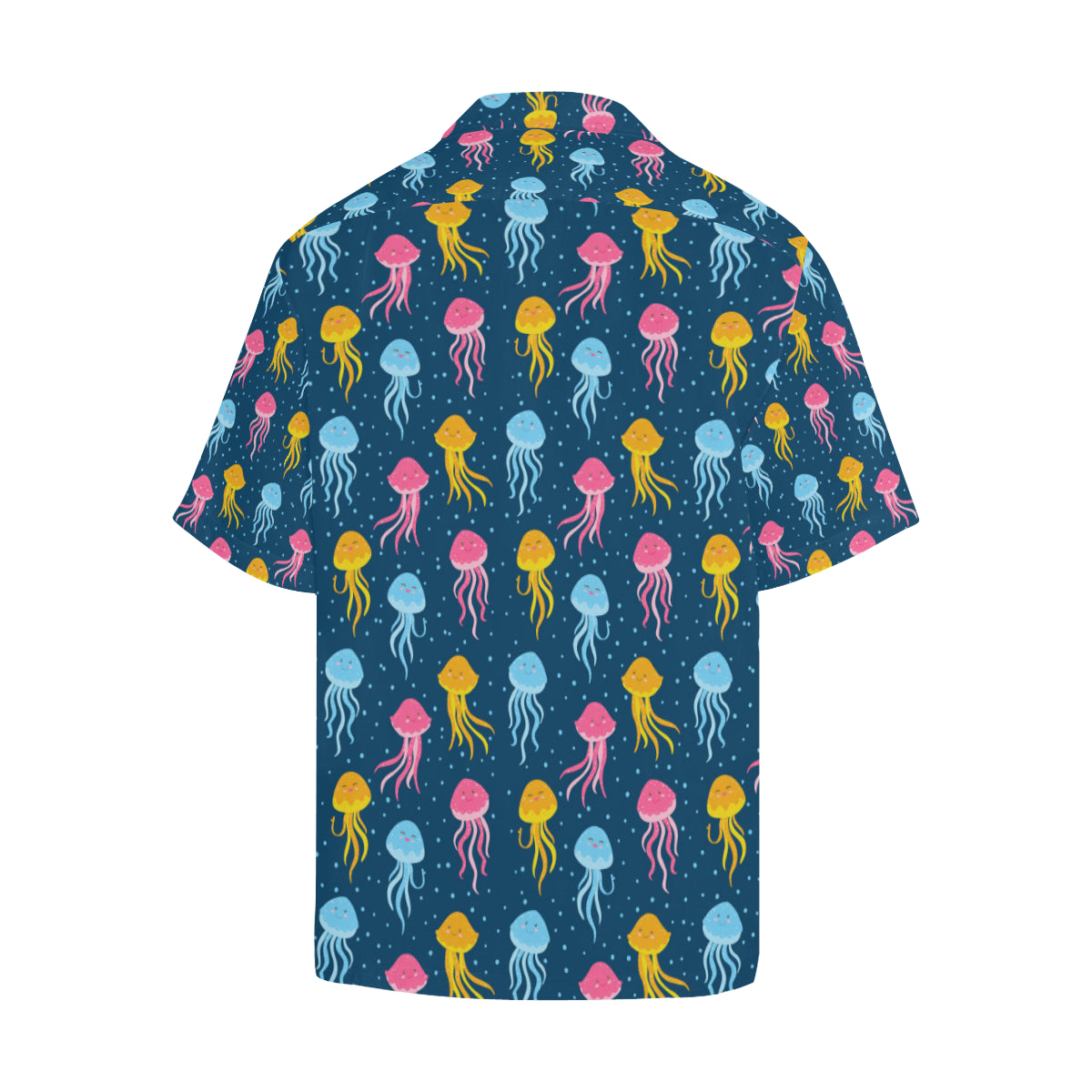 Jellyfish Pattern Print Design 04 Men's Hawaiian Shirt