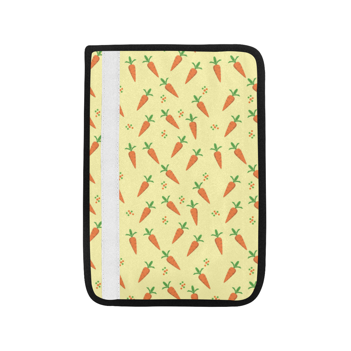 Carrot Pattern Print Design 04 Car Seat Belt Cover