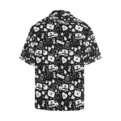 Medical Pattern Print Design 01 Men's Hawaiian Shirt