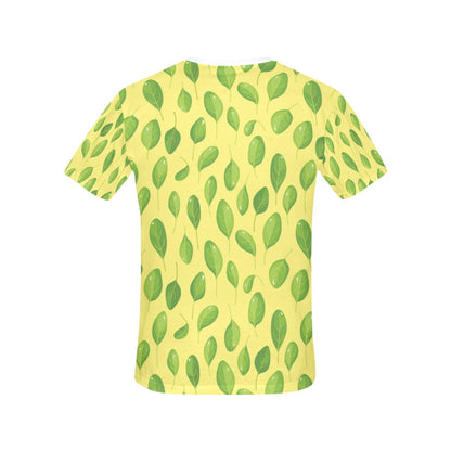 Spinach Print Design LKS302 Women's  T-shirt