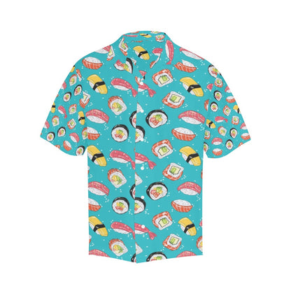 Sushi Print Design LKS305 Men's Hawaiian Shirt