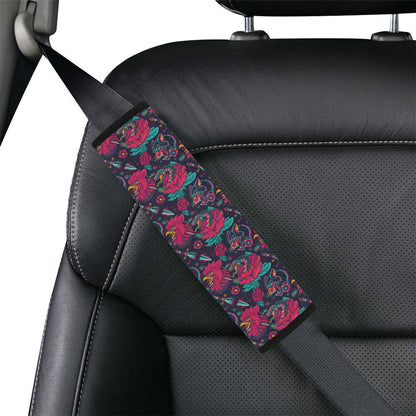 Old School Tattoo Print Car Seat Belt Cover