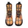 Basketball Texture Print Pattern Women's Boots