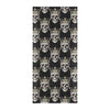 Skull King Print Design LKS3010 Beach Towel 32" x 71"