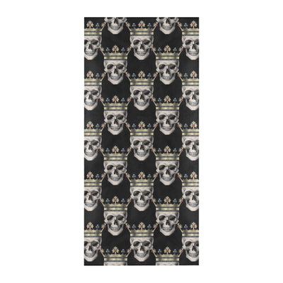 Skull King Print Design LKS3010 Beach Towel 32" x 71"