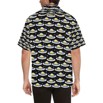 UFO Print Design LKS303 Men's Hawaiian Shirt