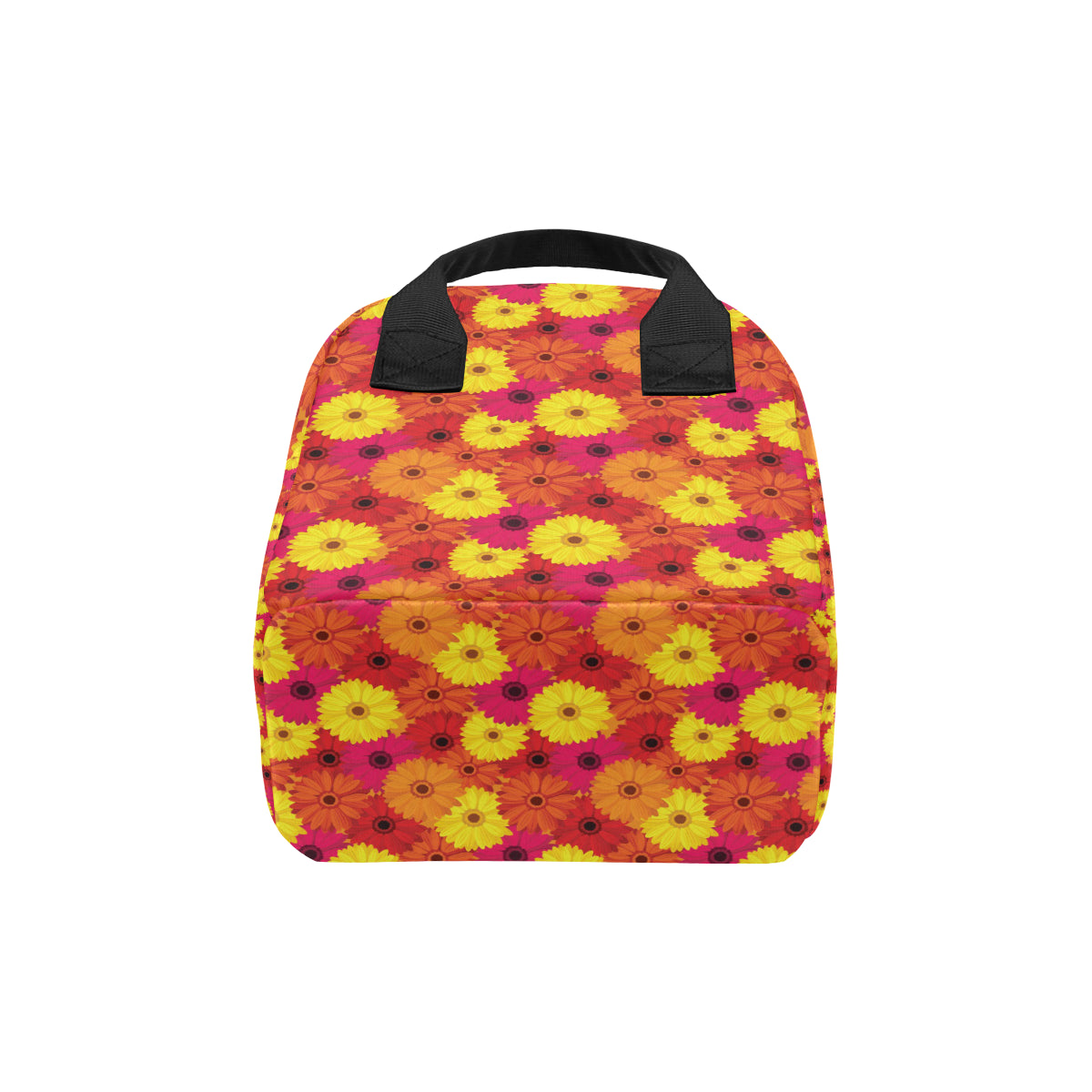 Gerberas Pattern Print Design GB05 Insulated Lunch Bag