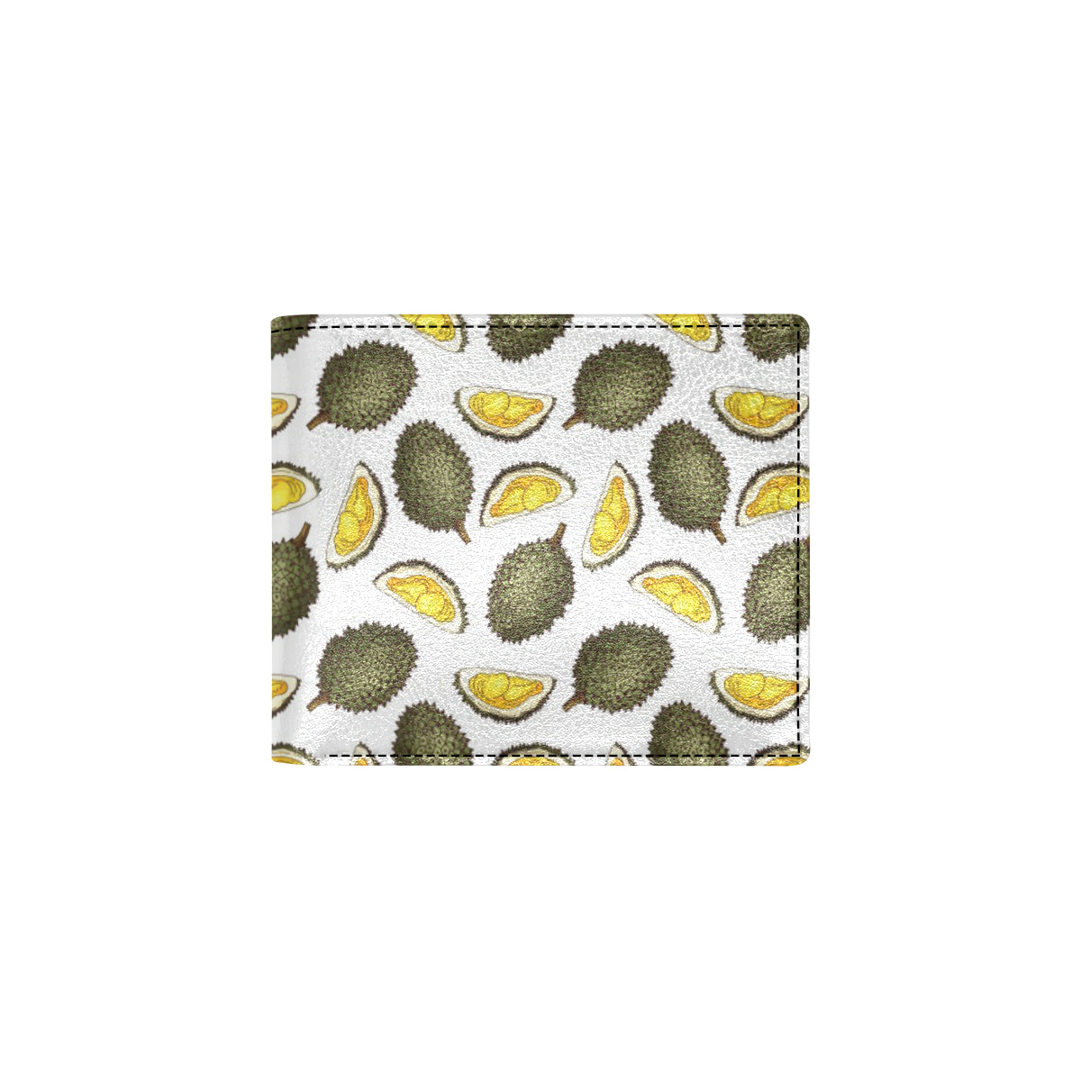 Durian Pattern Print Design DR03 Men's ID Card Wallet