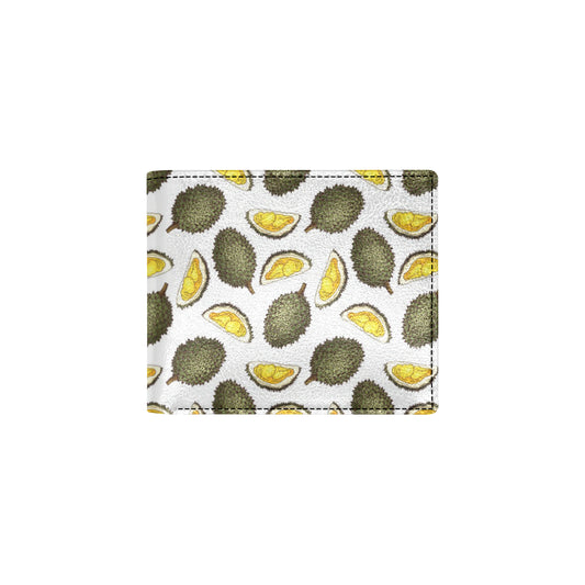 Durian Pattern Print Design DR03 Men's ID Card Wallet