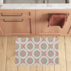 Bohemian Round Style Print Kitchen Mat