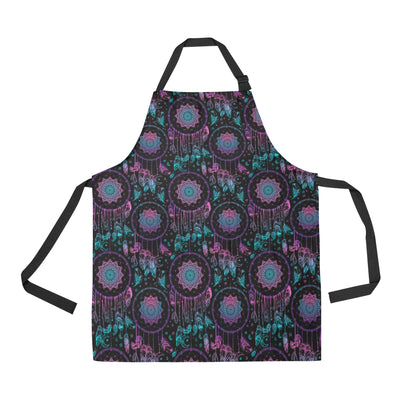 Dream catcher boho mandala Apron with Pocket