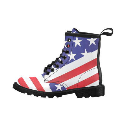 American flag Print Women's Boots