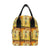 African Girl Design Insulated Lunch Bag
