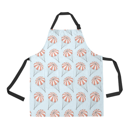 Skydiving Pattern Print Design 01 Apron with Pocket