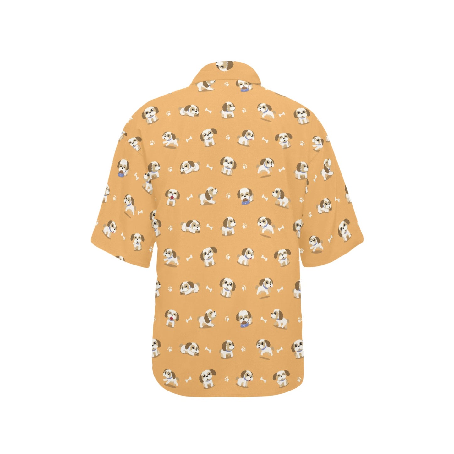 Shih Tzu Print Design LKS304 Women's Hawaiian Shirt