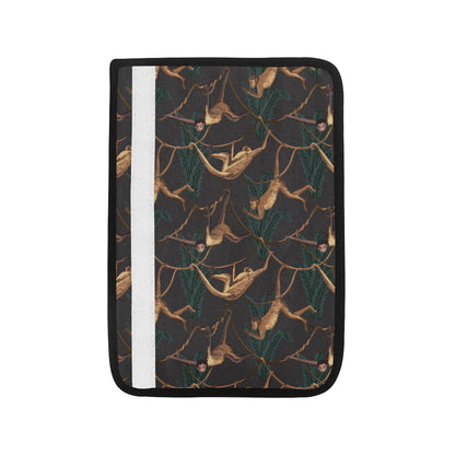 Monkey Pattern Print Design 02 Car Seat Belt Cover
