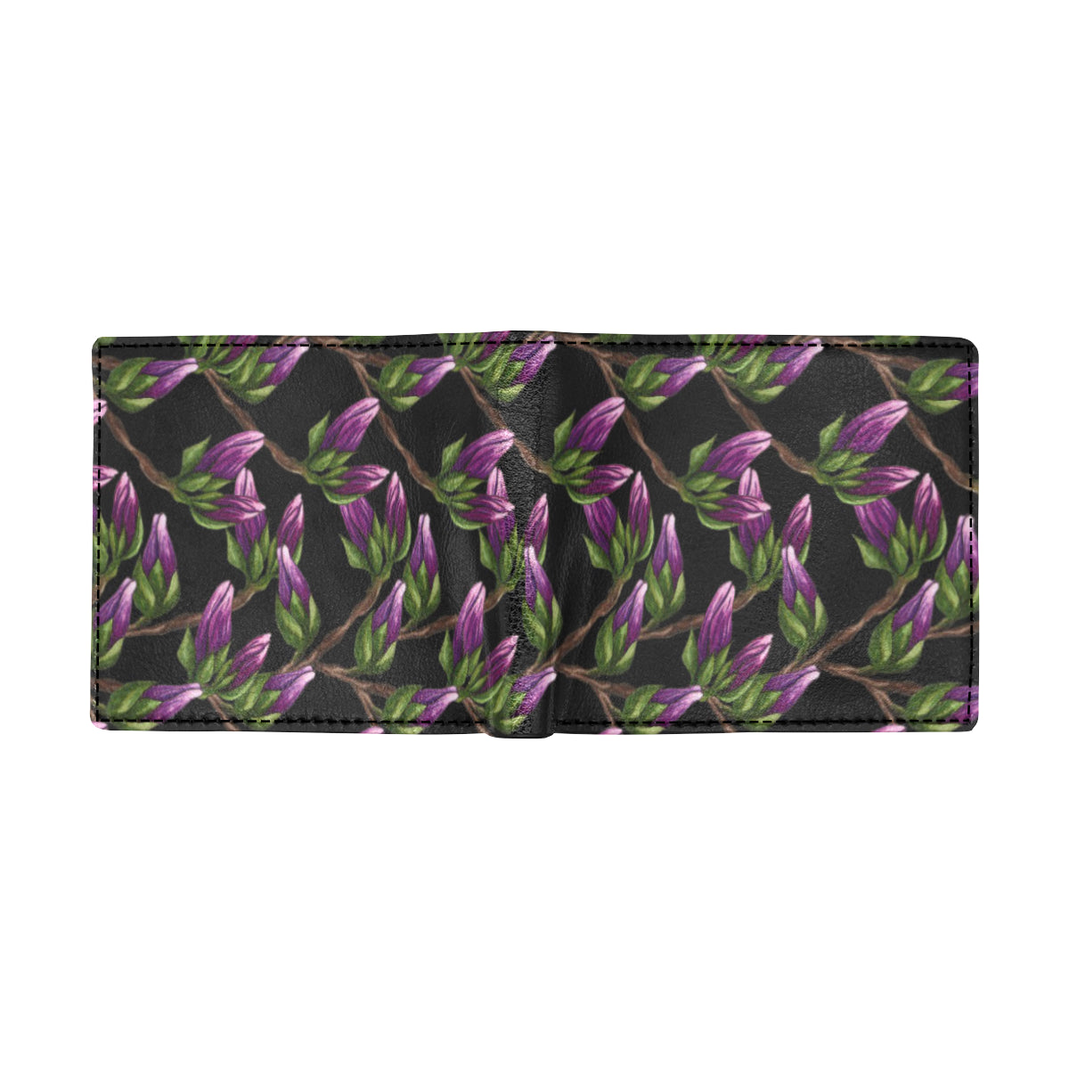 Magnolia Pattern Print Design MAG010 Men's ID Card Wallet