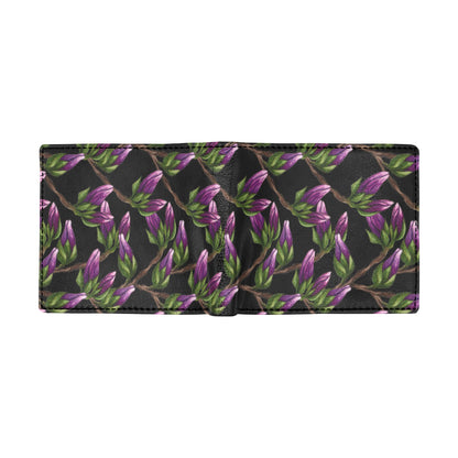 Magnolia Pattern Print Design MAG010 Men's ID Card Wallet