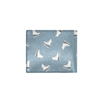 Ice Skate Pattern Print Design 02 Men's ID Card Wallet