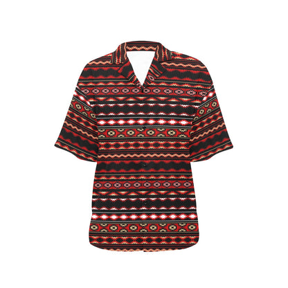 Southwestern Themed Women's Hawaiian Shirt