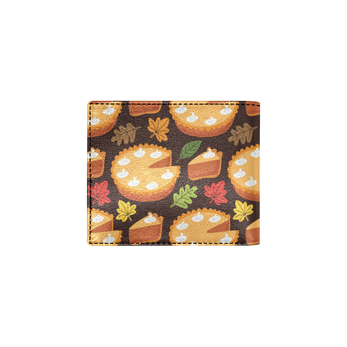 Pie Pattern Print Design A03 Men's ID Card Wallet