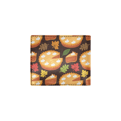 Pie Pattern Print Design A03 Men's ID Card Wallet