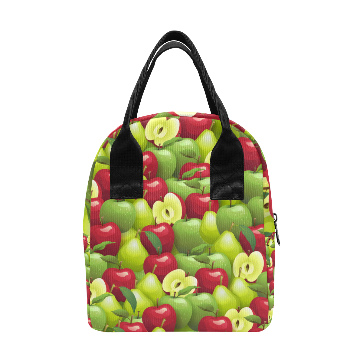 Apple Pattern Print Design AP03 Insulated Lunch Bag