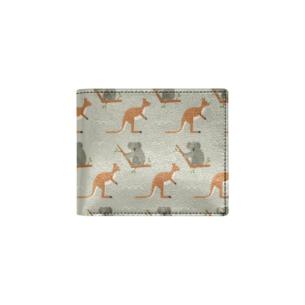 Koala Pattern Print Design 03 Men's ID Card Wallet