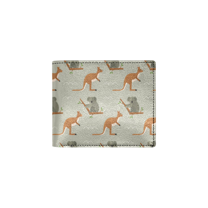 Koala Pattern Print Design 03 Men's ID Card Wallet