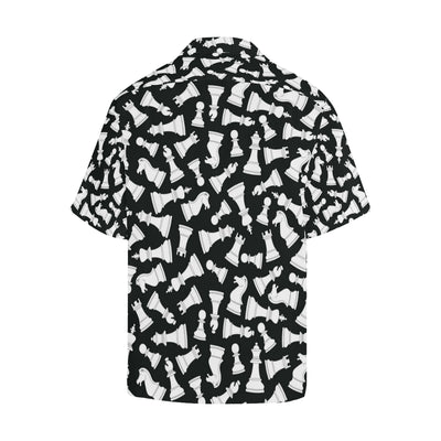 Chess Pattern Print Design 01 Men's Hawaiian Shirt