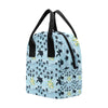 Sea Turtle Pattern Print Design T011 Insulated Lunch Bag