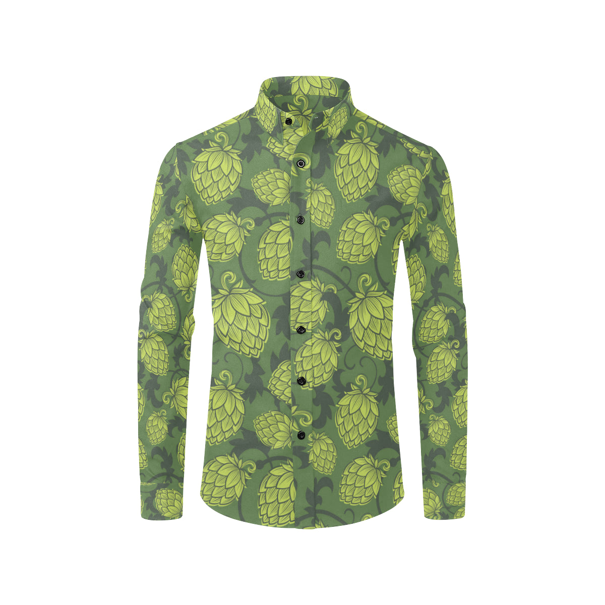 Hope Pattern Print Design 02 Men's Long Sleeve Shirt
