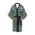 Cactus Pattern Print Design 05 Women's Short Kimono