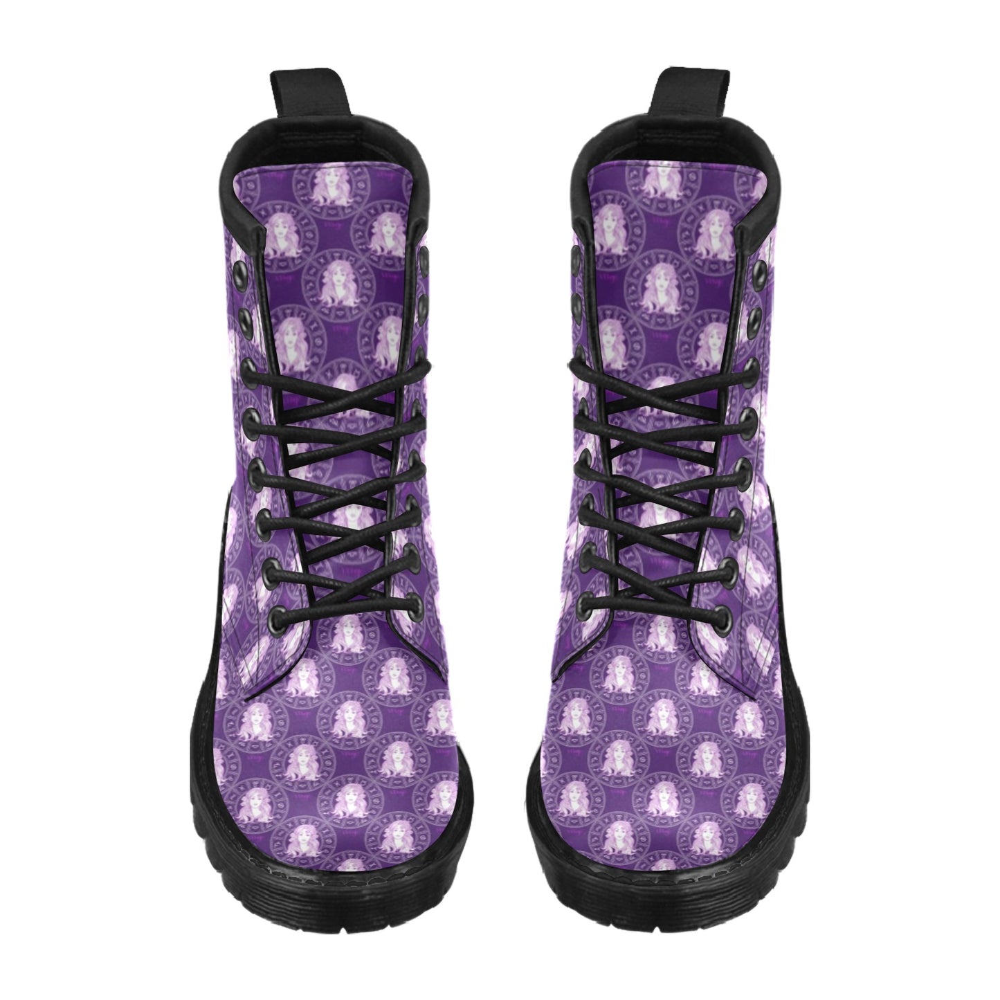Virgo Print Design LKS301 Women's Boots