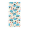 Sloth Print Design LKS3011 Beach Towel 32" x 71"